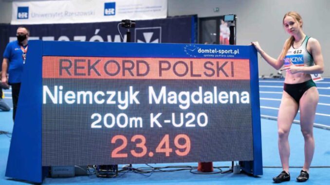 Zdobyła dwa złote medale i pobiła rekord Polski