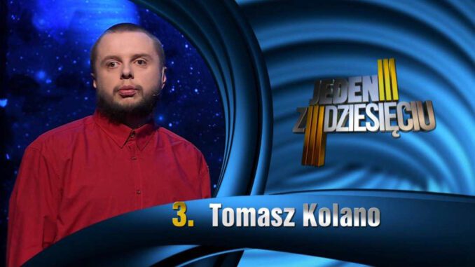 Tomasz Kolano z Zielonki wygrał "Jeden z dziesięciu" [ZDJĘCIA, WIDEO]