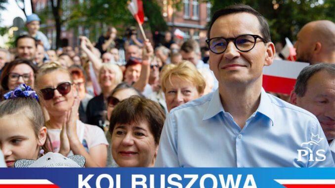 Wizyta premiera Morawieckiego zostanie zgłoszona do PKW. "To złamanie prawa"