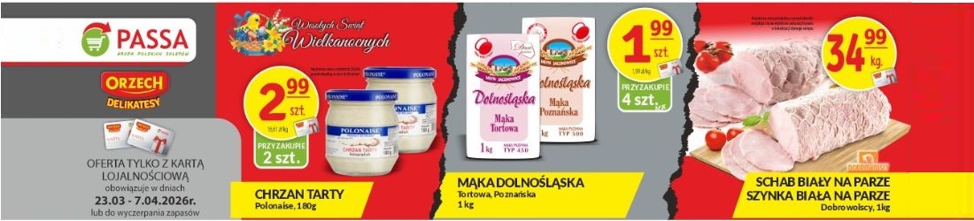 Orzech 20260325 Promocje w sklepach „Orzech”