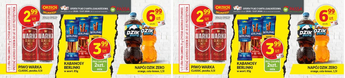 Baner Orzech 2026 0704 Promocje w sklepach „Orzech”
